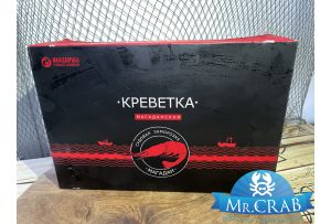 Креветка северная 70/90 коробка 5 кг Магадан рыба