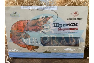 Креветка Медвежонок шримс 50/80 в/м, 750 г